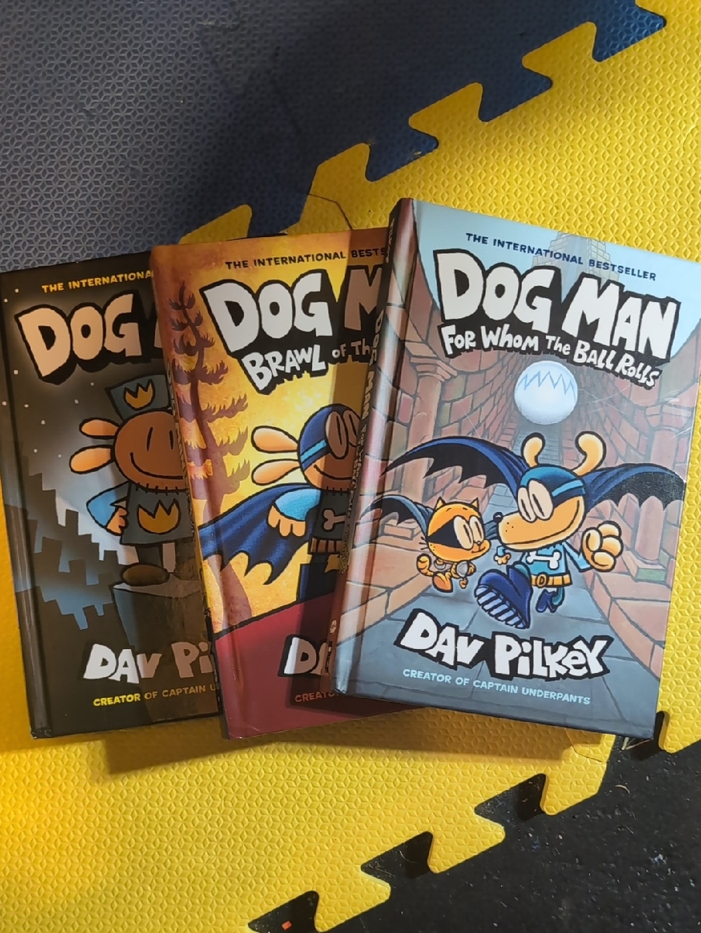 DOG MAN Book - 3 Of The Books! Updated Listing!